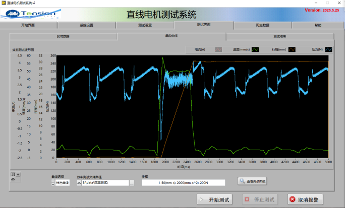 直线模组电机测试设备